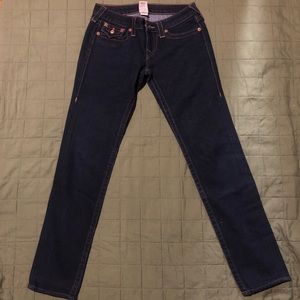 True Religion jeans size 28 women. Slim Straight